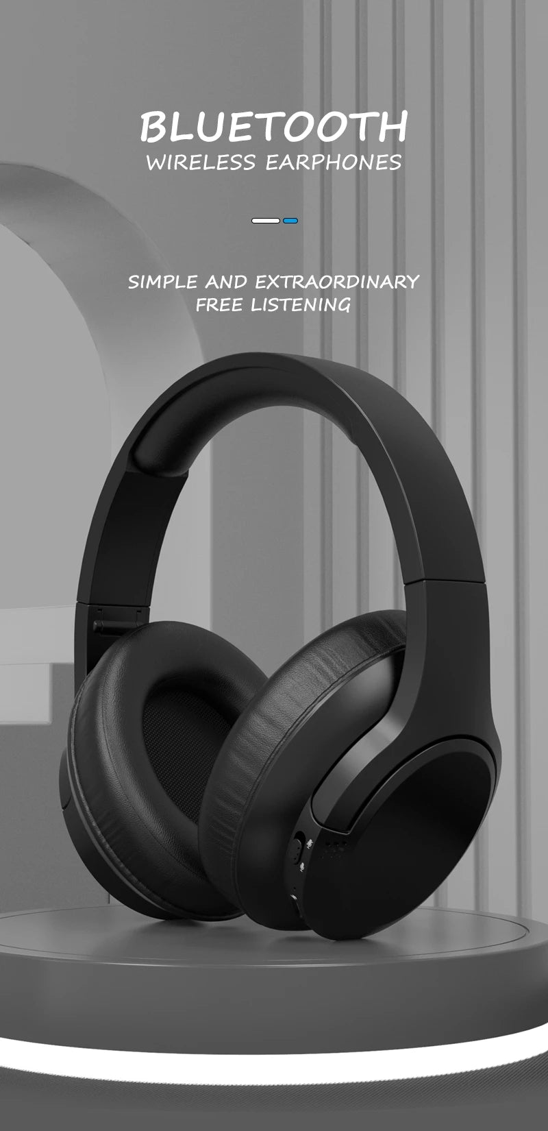 Headphones. Isolate yourself and unlock your potential.