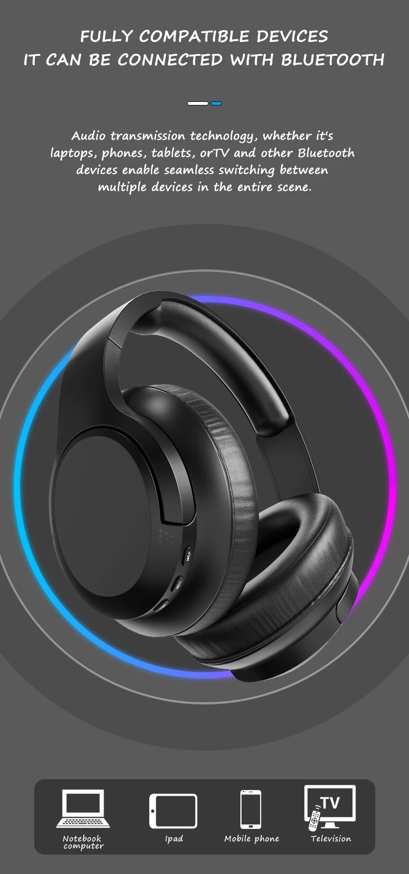 Headphones. Isolate yourself and unlock your potential.