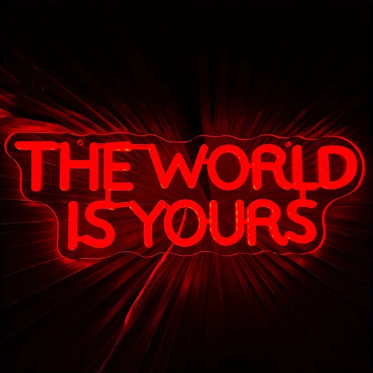 The World is yours. ❤️