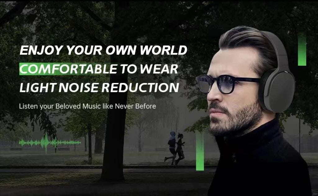 Headphones. Isolate yourself, explore your mind.