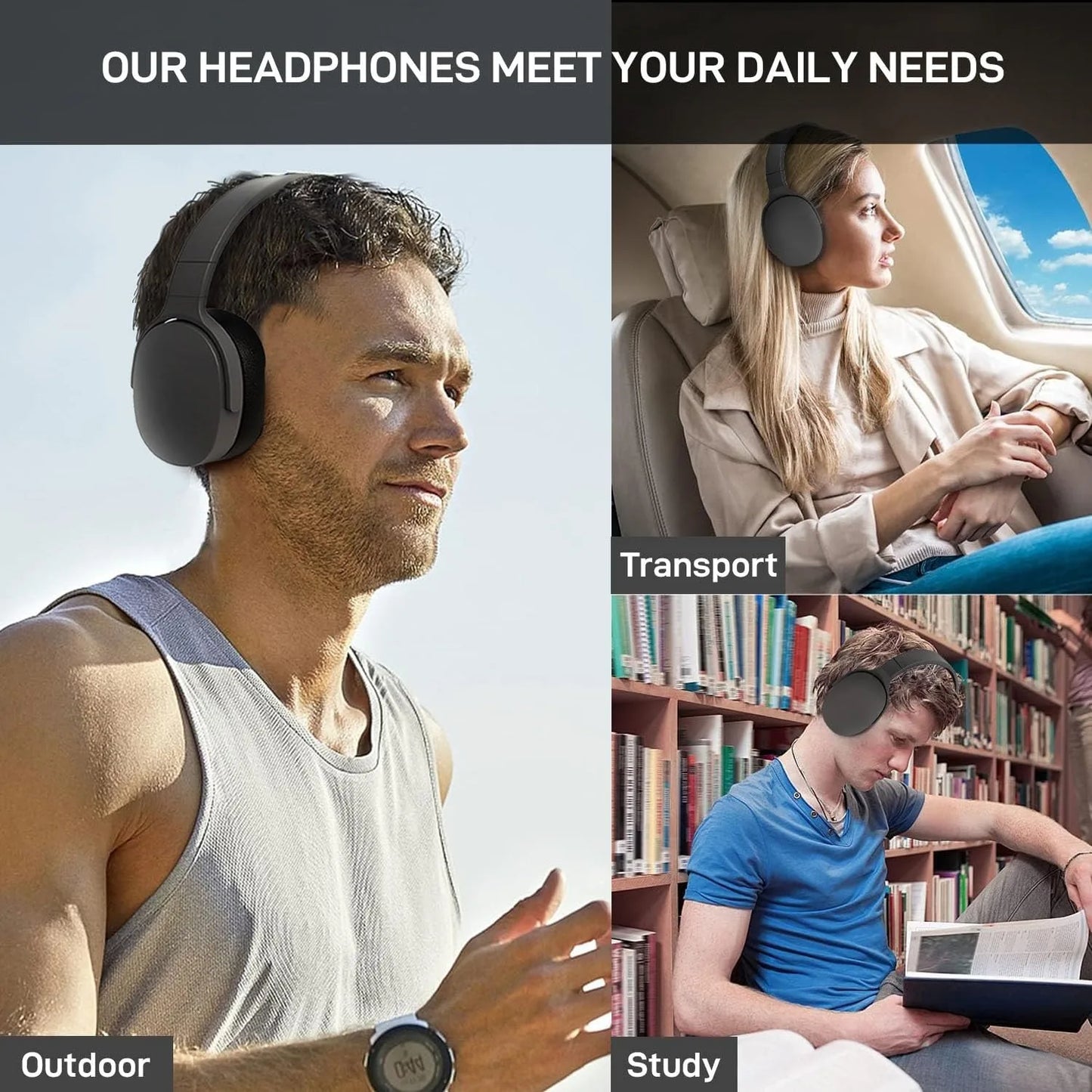 Headphones. Isolate yourself, explore your mind.